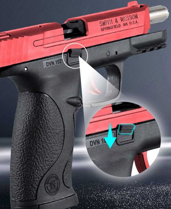 M&P 40 Shield Laser Tag Blaster Blowback Toy Gun