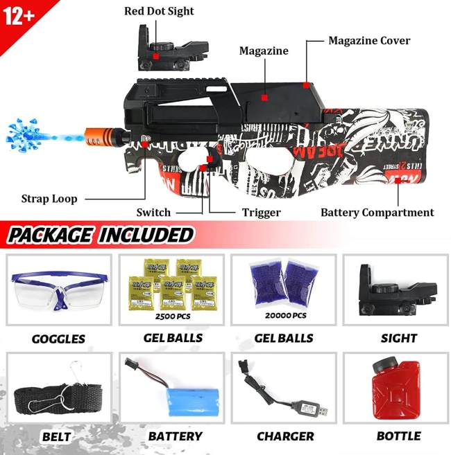 RQ Runqi P90 Gel Blaster (US Stock)