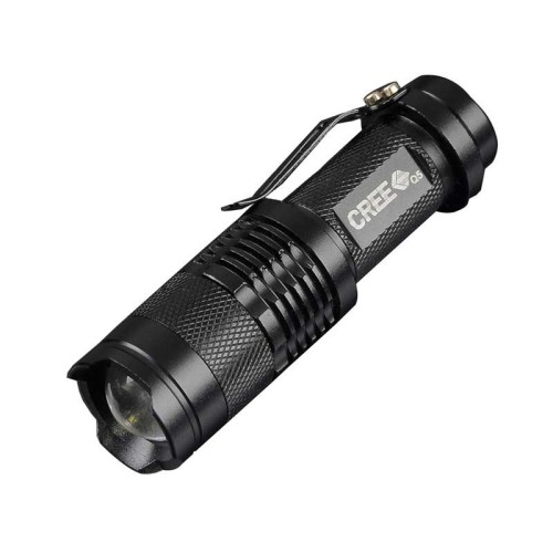SK68 Cree XPE Q5 Zoomable LED Flashlight Torch 3Modes
