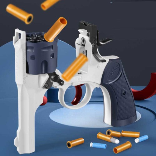 Webley MK Shell Ejecting Revolver Foam Blaster