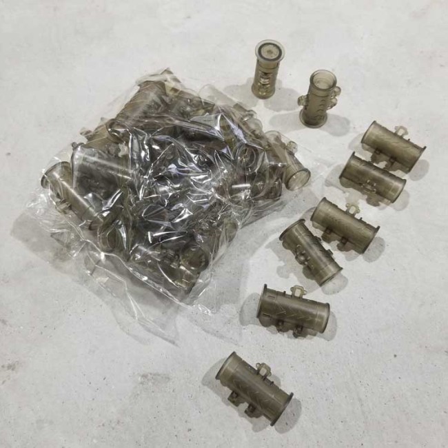 LeHui SAW M249 LMG Machine Gun Foam Blaster-Blue(US Stock)