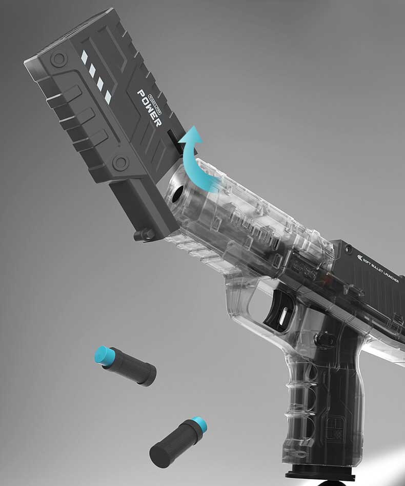 Lehui LP55 Foam Pistol: Safe Fun | USA-UK-AUS Shipped