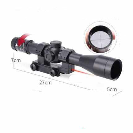 15x Sniper Gel Blaster Scope w/ Laser