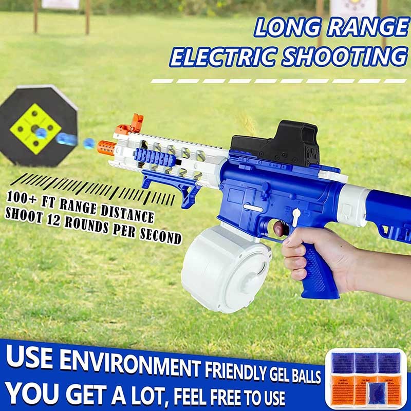 Showcase Setup Biu Blaster Wasp M4 Gel Ball Blaster With