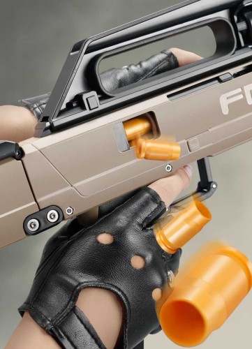 FMG-9 Shell Ejecting Manual Folding Pocket Dart Blaster