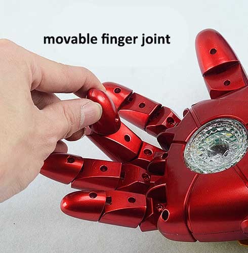 Wearable Electric Iron Man Hand Gel Blaster Toy Gun