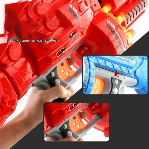 Large size children's electric soft shot rifle can fire suction cup soft shot sniper rifle Boy versus toy gun