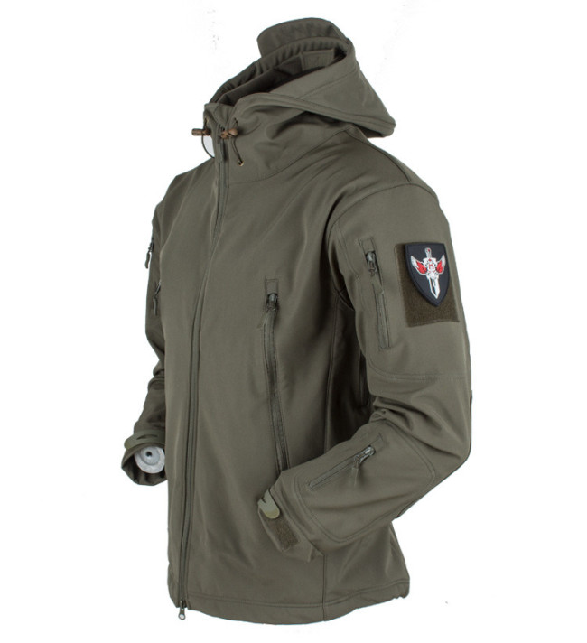 Tactical Soft Shell Military Jacket Men