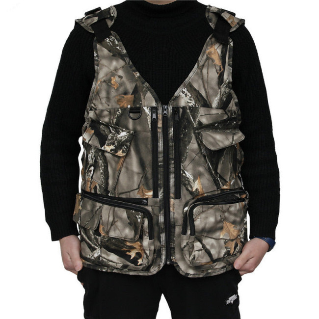 CS Cotton Camouflage Tactical Vest Training Field Equipment