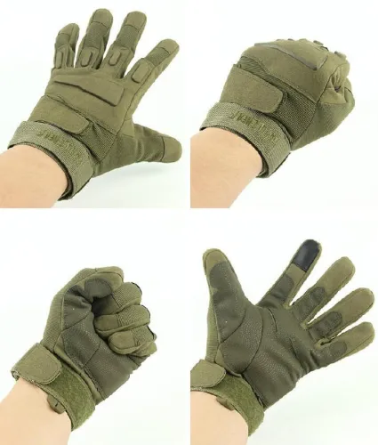 Russian army tactical gloves full finger touch screen