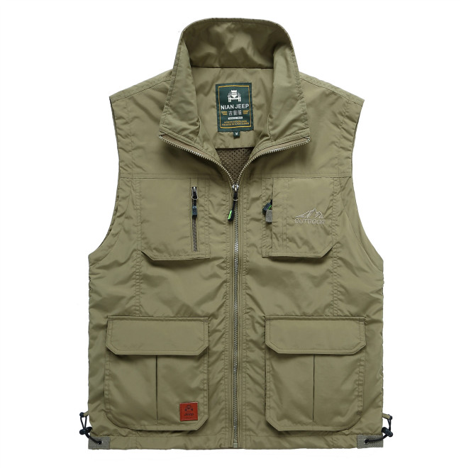 Outdoor Quick-drying Vest Down