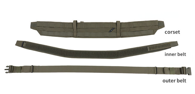 CP Modular Rigger's Belt MRB 1.0 Tactical Belt Waist Seal
