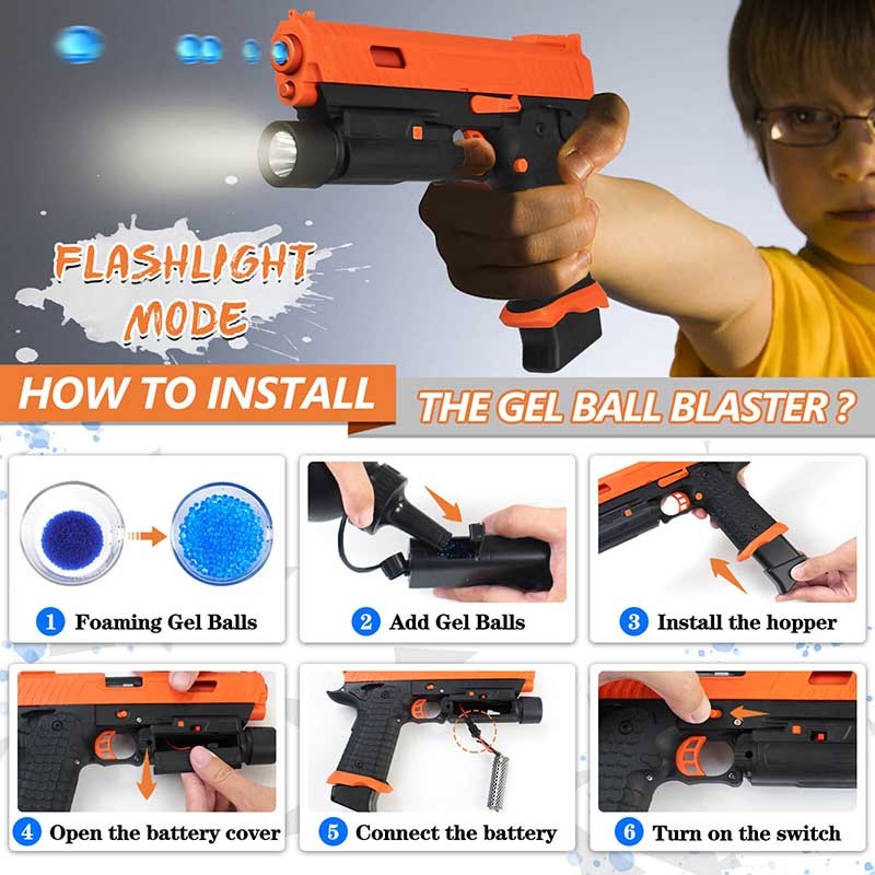 Electric Automatic ZhenDuo X5 Gel Blaster (US Stock)