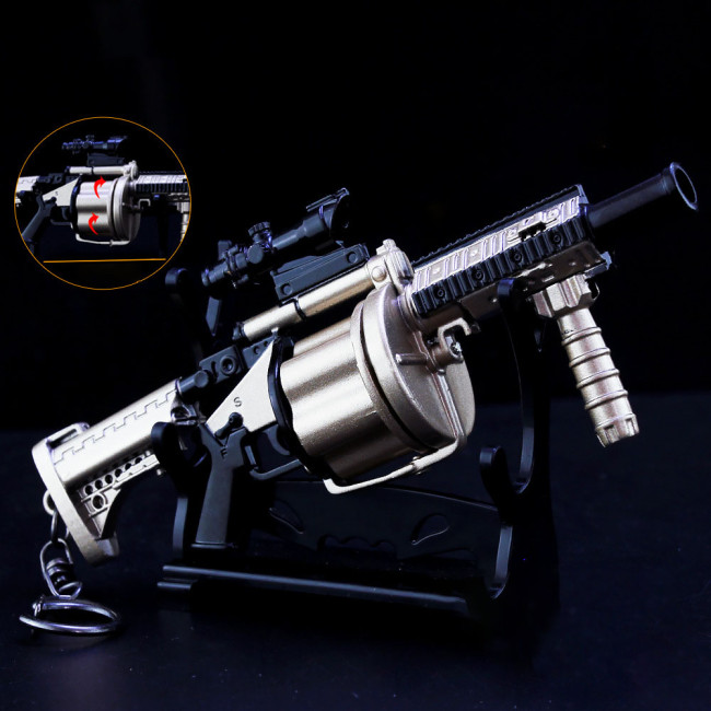 PUBG MGL Grenade Launcher Keychain