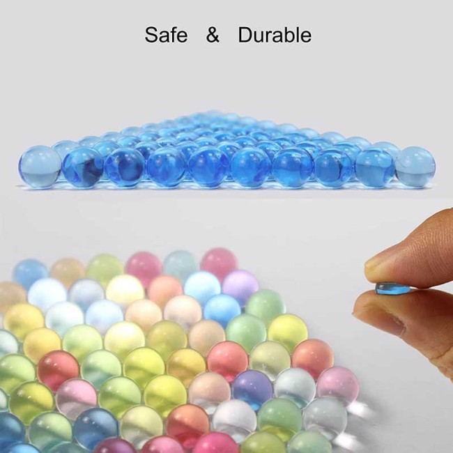 50000pcs Gel Ball Refill Ammo for Gel Blasters - Color Blue