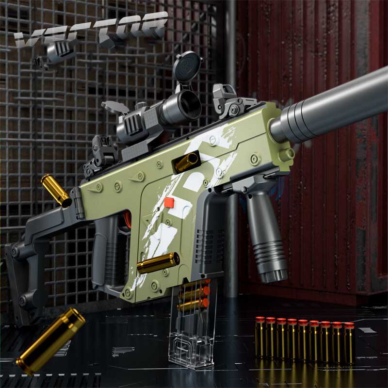 KRISS VECTOR　訳アリ　ジャンク Kriss Vector Foam Blaster: Full Auto Shell Eject