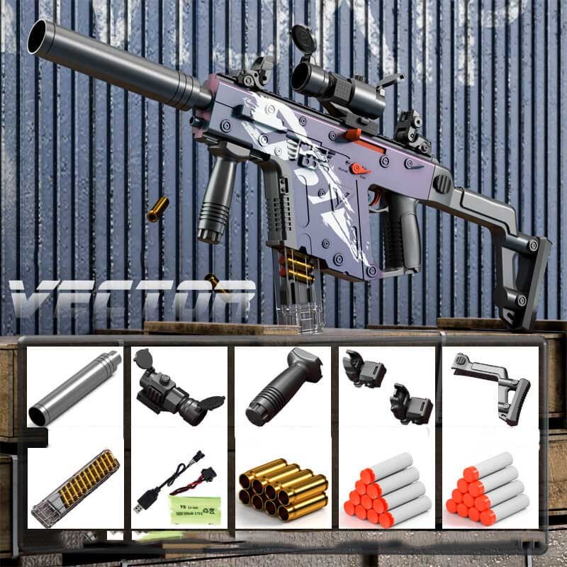 Kriss Vector Foam Blaster: Full Auto Shell Eject