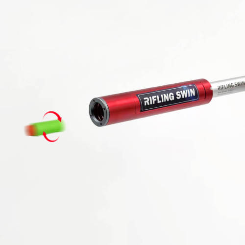 Rifling Swin Easy Lock Metal Fish Line Scar Barrel