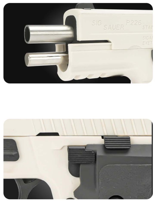 HB Sig Sauer P226 Shell Ejection Foam Dart Blaster