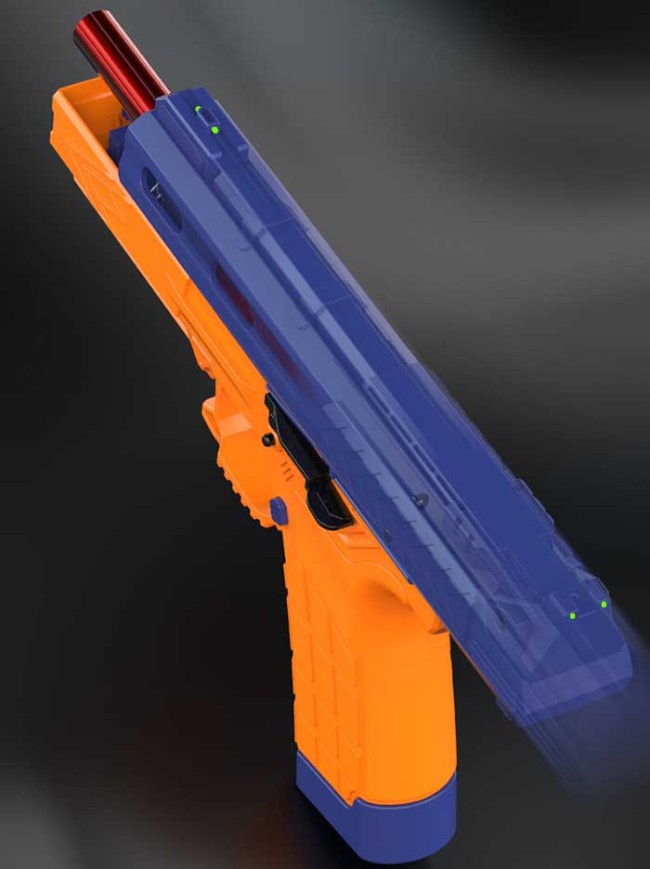 KongLie Foam Blaster Soft Bullet Toy Gun