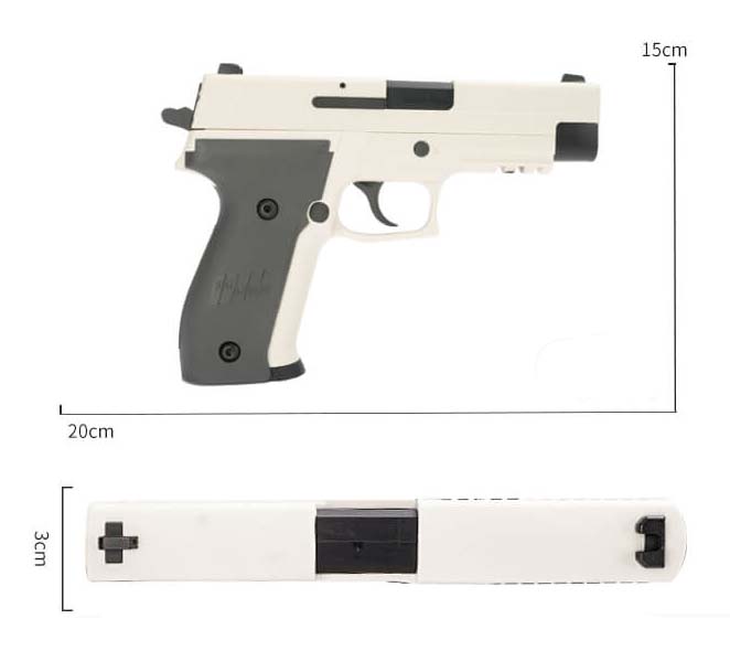 Foam Dart Pistol with Shell Ejection | P226 Gel Blaster Toy