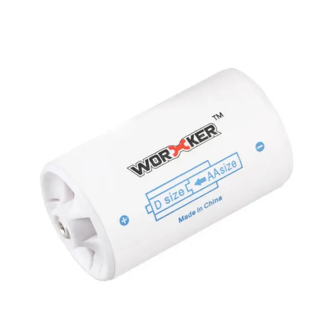 Worker AA to C/D Size Battery Adapter