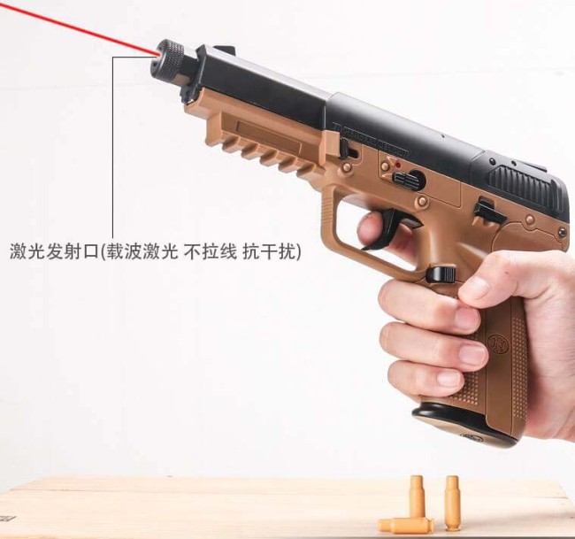Five-Seven FN57 Shell Ejecting Laser Toy Gun