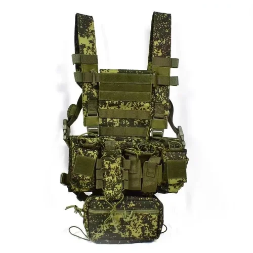 Russian Tactical Vest EMR Quick Release Hunting Vest MOLLE System Adjustable Breathable D3 Military Outdoor Accessories