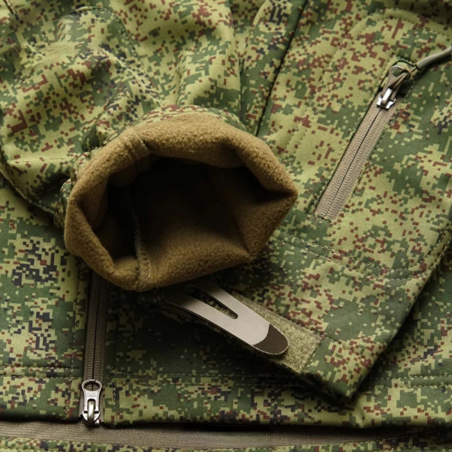 Russian Tactical Jacket Camo Little Green Man Coat Jungle Camouflage Outdoor Softshell Jacket EMR