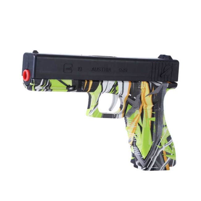 Lehui P18c Graffiti Manual Glock Gel Ball Blaster Kids Toy Gun