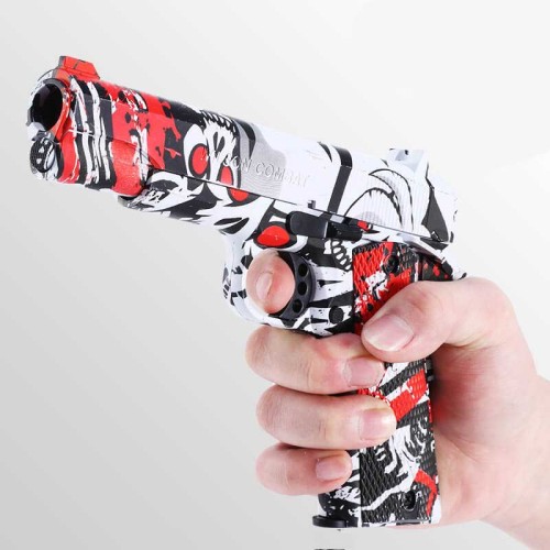 Manual M1911 Graffiti Gel Ball Blaster Kids Orby Gun