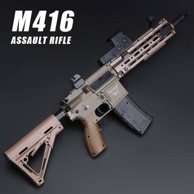 Electric M416 HK416D Assault Rifle Realistic Gel Blaster