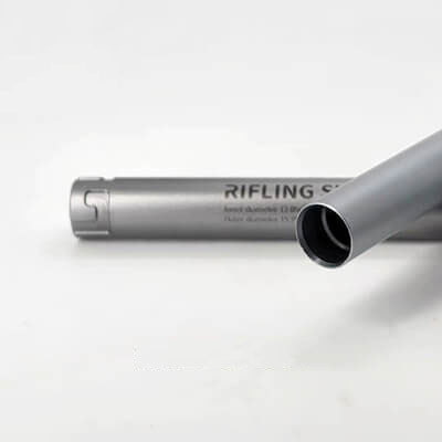 Rifling Swin Chamfered Metal Nerf Blaster Barrel OD 16mm