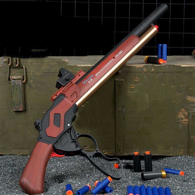 XY M1887 Shell Ejecting Soft Bullet Shotgun Blaster