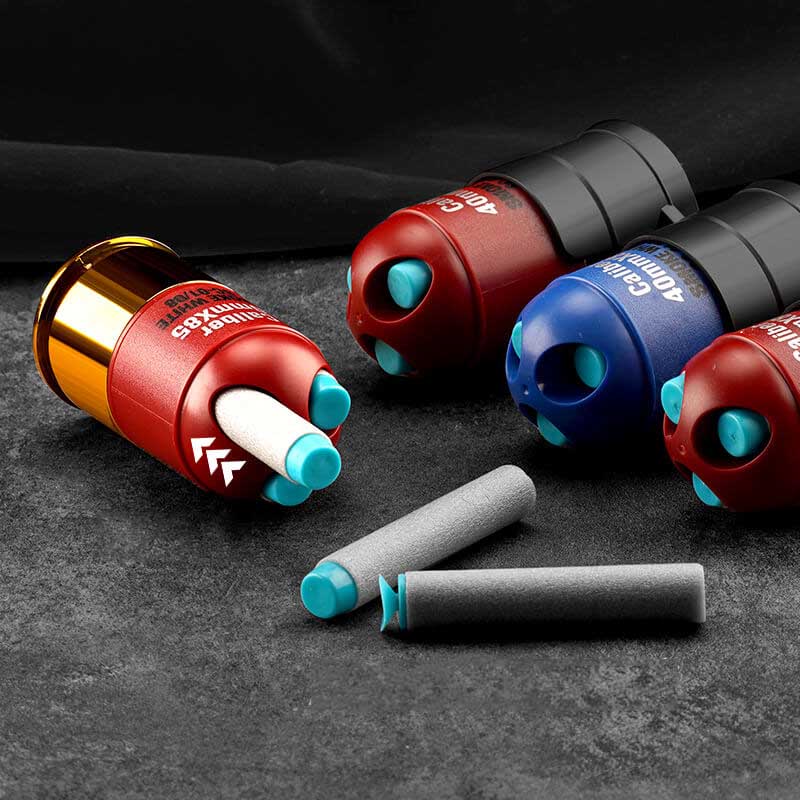 GL-06 Crazy Shark Grenade Launcher | Triple Foam Fun