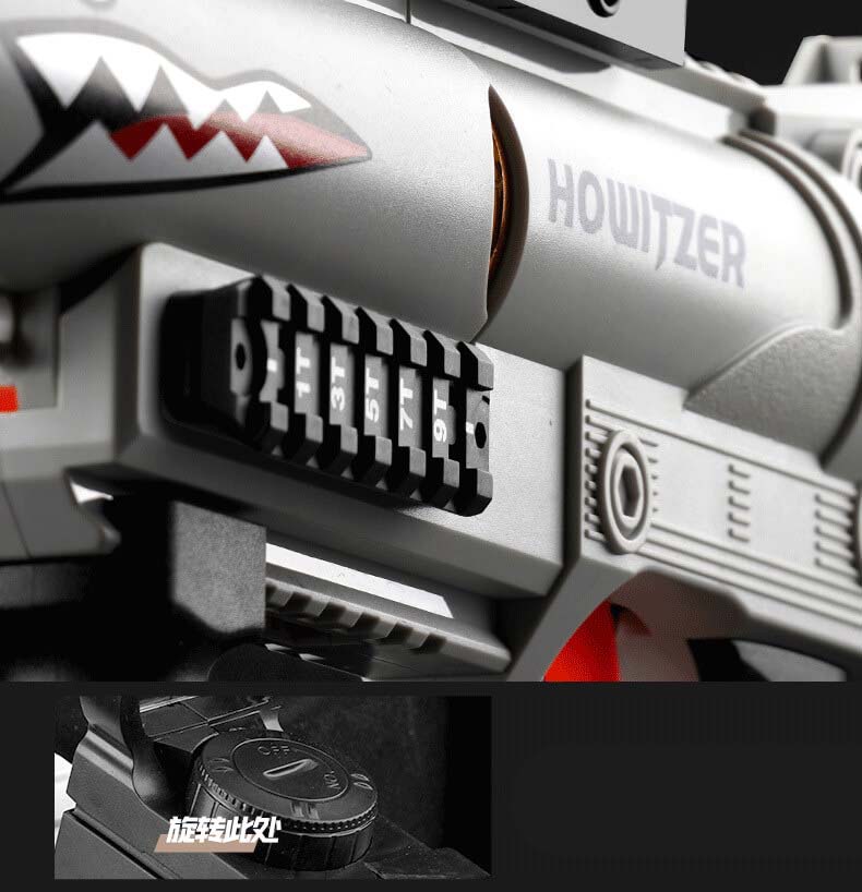 GL-06 Crazy Shark Grenade Launcher | Triple Foam Fun