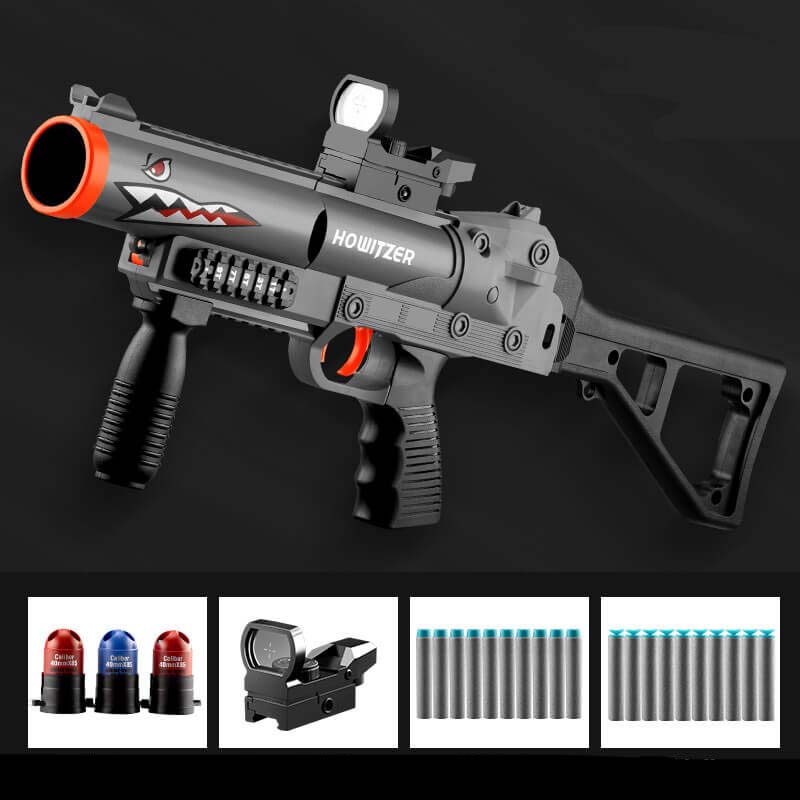 GL-06 Crazy Shark Grenade Launcher | Triple Foam Fun