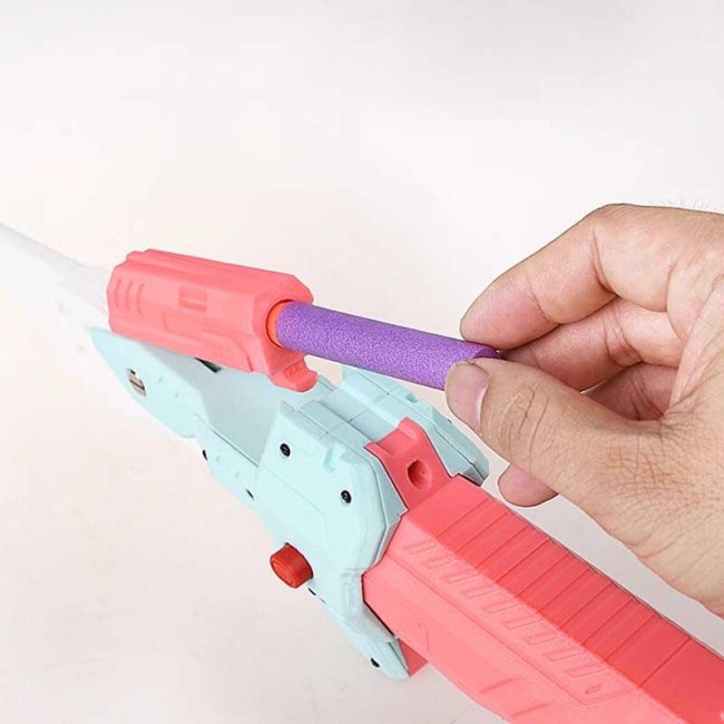 Worker 3D Printed Blade Knife Foam Dart Blaster