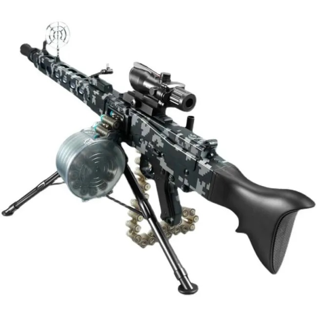 Lehui MG3 WW2 Machine Gun Foam Blaster Review - m.zhenduoblaster.com