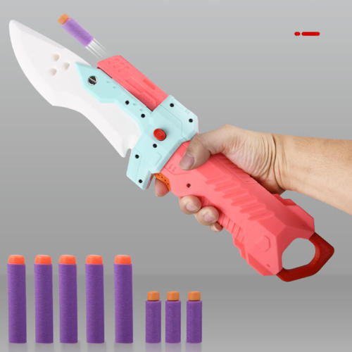 Worker 3D Printed Blade Knife Foam Dart Blaster - m.zhenduoblaster.com -  US$ 65.99