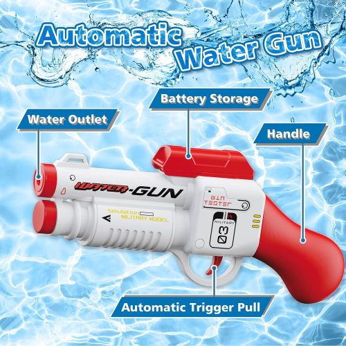 JK 1014 Autoamtic Water Gun Launcher Summer Beach Toy