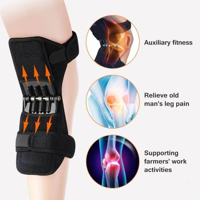 Power Knee Support Pads Joint Protection Spring Knee Booster