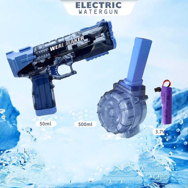 Ice Blast High Speed Large Capacity Transprent Water Squirting Gun