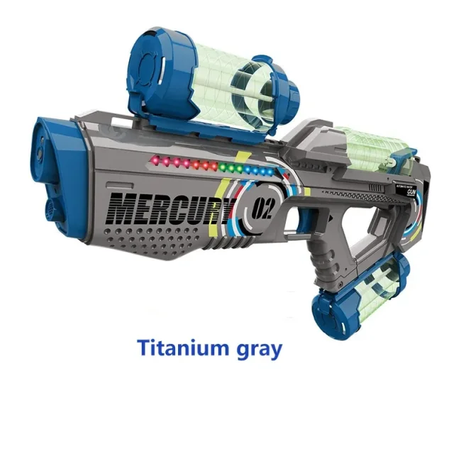 Electric M2 Mercury Glowing Light Water Gun Squiting Toy
