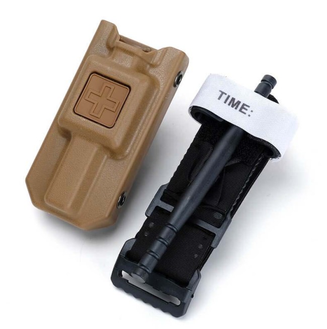 Tactical Tourniquet Holder Case CAT Box For Outdoor Hunting Military Airsoft Camping Molle Pouch