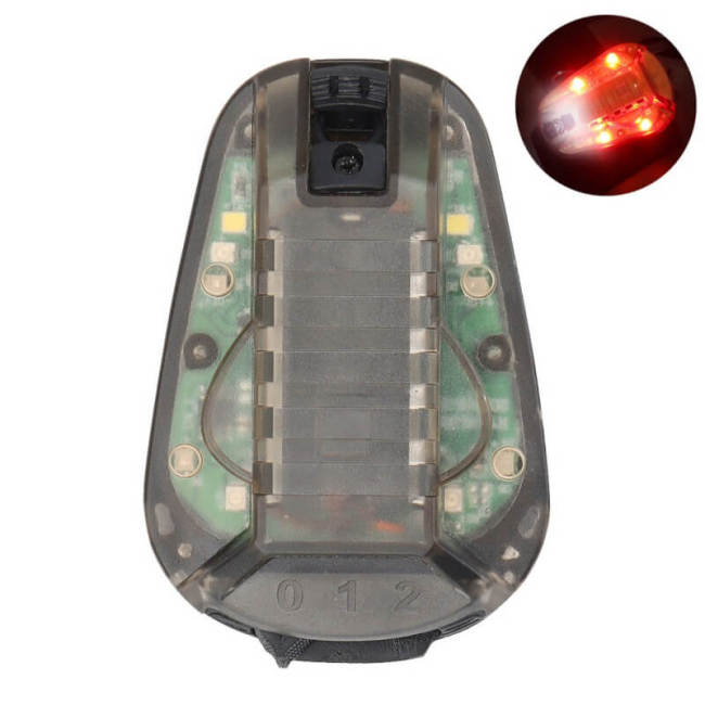 HEL-STAR6 Gen3 Waterproof Ladybird Lamp Tactics Survival Safety Multipurpose Helmet Signal Strobe Light