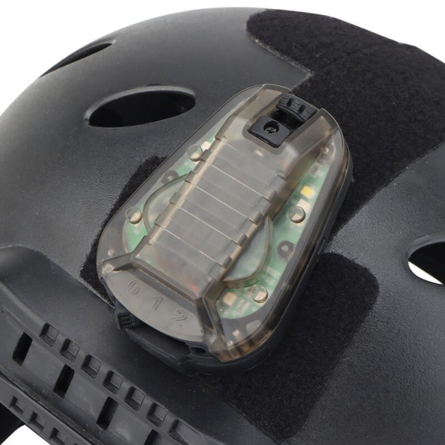 HEL-STAR6 Gen3 Waterproof Ladybird Lamp Tactics Survival Safety Multipurpose Helmet Signal Strobe Light