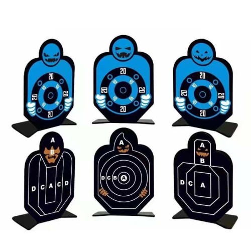Outdoor Sports Soft Bullet Target Children's Toy Gun Training Small Steel Man Target