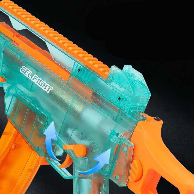 Gel Fight G36 Electric Toy Gun: Fun Upgradable Transparent Blaster