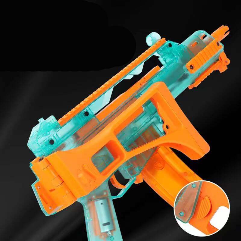 Gel Fight G36 Electric Toy Gun: Fun Upgradable Transparent Blaster